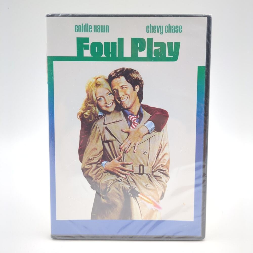 Foul Play DVD 1978 Goldie Hawn Chevy Chase Comedy Thriller Widescreen New Sealed